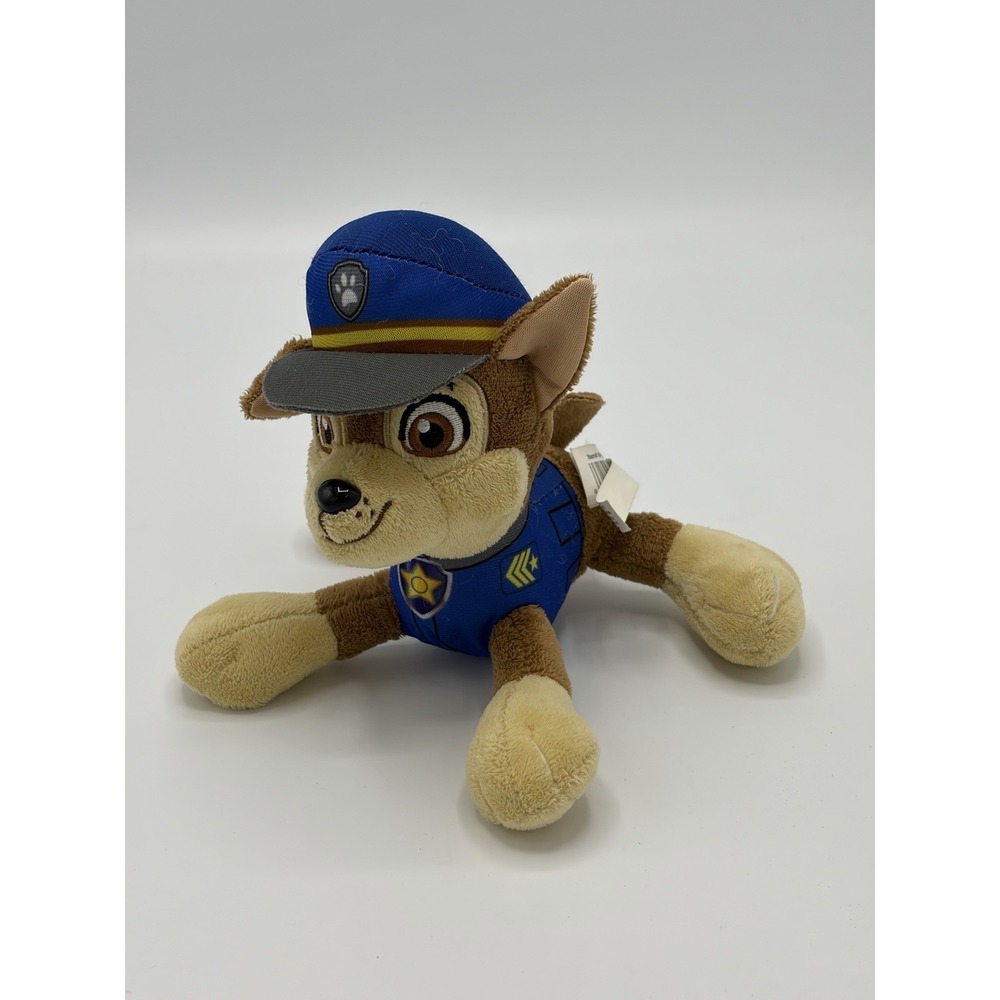 Paw Patrol Chase Plush Spin Master Stuffed Animal 2020 Nickelodeon Small